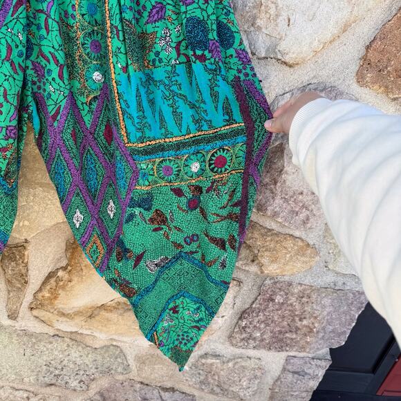 Vintage 90s CFTC STUDIO drop crotch harem pants size small - Picture 3 of 5